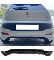 Fiat Punto Evo Arka Ek Difüzör Siyah Plastik 2009 2010 2011 2012 Arka-difizör-bodykit-ek-karlık