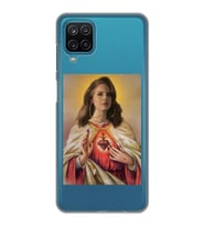 Samsung Galaxy A22/M22/M32 Uyumlu Lana Del Rey Desenli Şeffaf Telefon Kılıfı