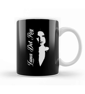 Lana Del Rey White Design Kupa Bardak Porselen