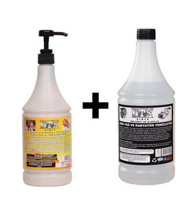 Granürlü El Temizleme Kremi ( Sabunu ) 1 kg & Alkollü intercooler temizleme sıvısı 1 Lt