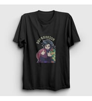 Presmono Unisex Siyah Depression Giyu Tomioka Anime Demon Slayer Kimetsu No Yaiba T-Shirt 298211tt