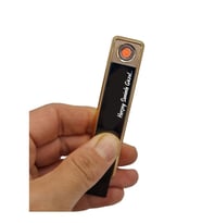 İsme Özel Elektronik Dokunmatik Alevsiz Şarjlı Çakmak