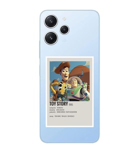 Xiaomi REDMI 12 Uyumlu Toy Story Minimalist Poster Desenli Şeffaf Telefon Kılıfı