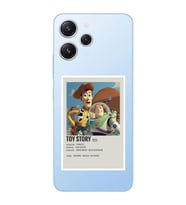 Xiaomi REDMI 12 Uyumlu Toy Story Minimalist Poster Desenli Şeffaf Telefon Kılıfı