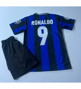 İnter Ronaldo Nazario Nostalji Çocuk Forması 2li Set