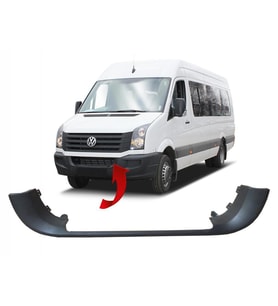 Vw Crafter Ön Tampon Orta Çercevesi 2006-2016 2E0807819