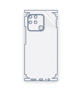 SChitec Realme Narzo 50A Uyumlu Fullbody Arka Kaplama Hidrojel Koruyucu Film