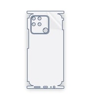 SChitec Realme Narzo 50A Uyumlu Fullbody Arka Kaplama Hidrojel Koruyucu Film