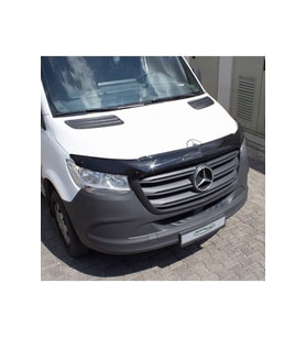 Mercedes Sprinter W907 Ön Kaput Koruma Rüzgarlığı 3mm Akrilik (abs) Parlak Deflektör 2019->