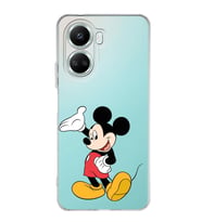 Huawei Nova 10 Se Uyumlu Kapak Mickey Mouse Tasarımlı Şeffaf Silikon Kılıf