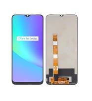 Oppo Realme C25 ile Uyumlu Lcd Ekran Dokunmatik Rmx3191 (Siyah)