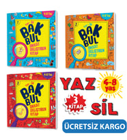 Mucit Karınca Bak Bul Dikkat Geliştiren YAZ-SİL Kitap Serisi 4-8 Yaş