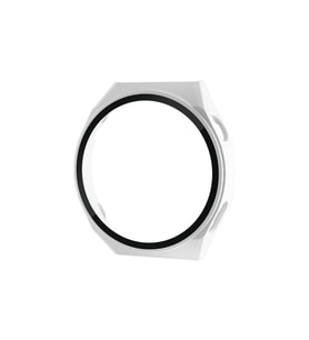 Uray store Huawei Watch GT2 46mm Dota Camlı Kasa Ekran Koruyucu - Uzay Grisi