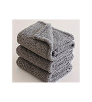 Yumuşak ve yıkanabilir 80x100 cm peluş battaniye, kediler ve köpekler için