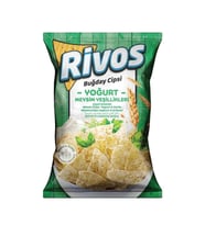 Rivos Yoğurt ve Mevsim Yeşillikleri Buğday Cipsi 56g