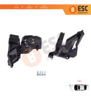 Peugeot 308 MK2 T9 2013-2021 4/5 Kapı 9807657780 İçin Sağ Ön Far Ayak Tamir Seti