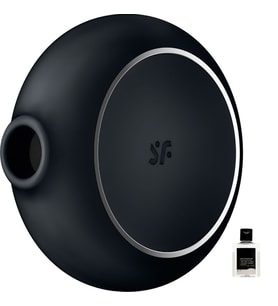 Satisfyer Pro To Go 3 Black 2 Motorlu Emişli Ve Titreşimli Vibratör+Jel