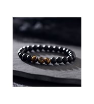 Unisex - Kaplan Gözü Elegant Doğal Taş Bileklik