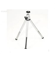 Metalik Renk Tripod 3 Yönlü Profesyonel Mini TG-V 0843