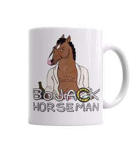 BoJack Horseman Kupa Bardak Porselen