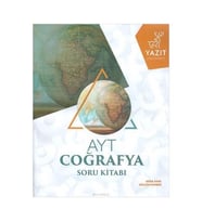 Yazıt Yayınları Ayt Coğrafya Soru Kitabı