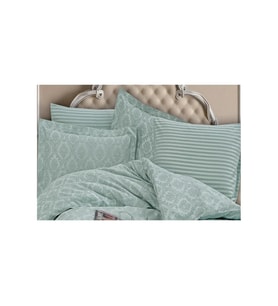 Monaco Bambu Jakar Kumaş Mint Ikili Oksford 60x80 Cm Yastık Kılıfı -1326