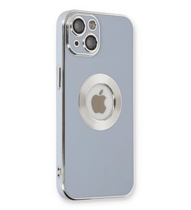 Newface Apple iPhone 14 Plus Kılıf Store Silikon - Sierra Blue