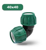 POELSAN KABLİN DİRSEK 40x40 KANGAL BORU EKLEME TE SULAMA BORUSU KAPLİN TE