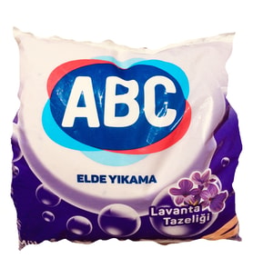 Abc Elde Yıkama Toz Çamaşır Deterjanı Lavanta 600 g.