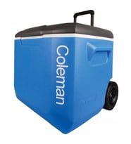 Coleman Performance Tri Coler Wheeled 60 QT Tekerlekli Soğutucu Buzluk 56 Lt MAVİ