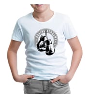 Boxing - Eldiven Beyaz Çocuk Tshirt