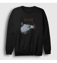 Presmono Unisex Siyah Godless Veil Draconian Sweatshirt 379907tt