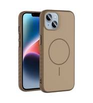Apple iPhone 14 Uyumlu Kılıf M-safe Şarj Özellikli Zore Tea Kapak