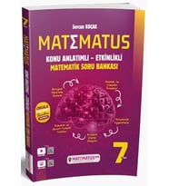 7. Sınıf Matematik Konu Anlatımlı Etkinlikli Soru Bankası Matematus