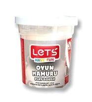 Lets Oyun Hamuru 115Gr Beyaz - 4 adet