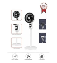 Torima SF-07 Beyaz Ayaklı Portatif – 45W 3 Kademe 3 Pervaneli 8'' İnc Vantilatör Fan