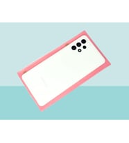 Samsung Galaxy A72 A725 Arka Pil Batarya Kapağı Kapak ( Full Kamera Lensli ) BEYAZ