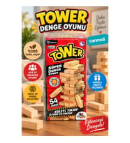 7314 Tower Denge Oyunu 54 Parça -canrodi