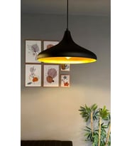 mylights tek fiyatıdır   metal siyah    sarkıt avize modern spor avize  35cm 