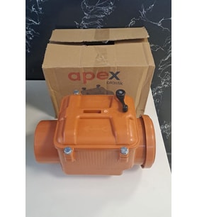 PVC ÇEKVALF Ø125 KİLİTLİ