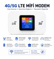 LTE 4G WiFi Modem 300Mbps Yüksek Hızlı Kablosuz Yönlendirici Cep Telefonları, Dizüstü Bilgisayarlar Ve Tabletler Için Uygun