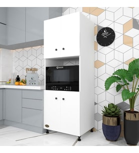 Kenzlife fırın dolabı cahide byz 180*65*50 mutfak XLARGE ayaklı banyo kiler ofis
