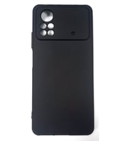 Poco x4 Pro 5g Ruber Case Yumuşak Slikon Kılıf (Siyah)