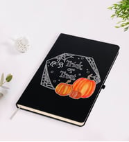 BK Gift Halloween Trick or Treat Tasarımlı Siyah Defter-2