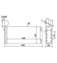 MAGNETI MARELLI 359000300070 Kalorifer Petegi 729819032