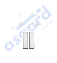 Dreame F9 PRO Uyumlu 2 Yan Fırça 2 Filtre PKT-iasgf0000274