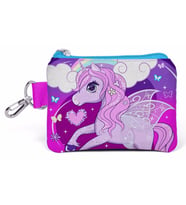 Coral High Pembe Unicorn Desenli Bozuk Para Çantası - Kız Çocuk