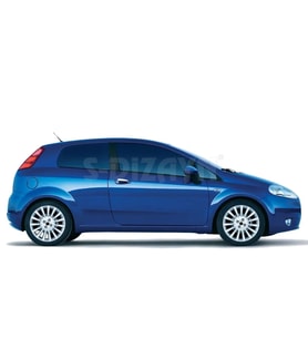 Fiat Grande Uyumlu Punto Krom Kapı Kolu 2 Kapı 2 Parça 2006 Üzeri