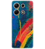 Infınix Note 30 Kılıf Silikon Desen Özel Seri Ressam Sulu Boya 1600