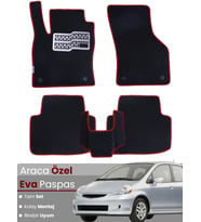 HONDA JAZZ HATCHBACK (2002-2008) Uyumlu EVA Paspas Tam Set–Araca Özel,Kolay Montaj